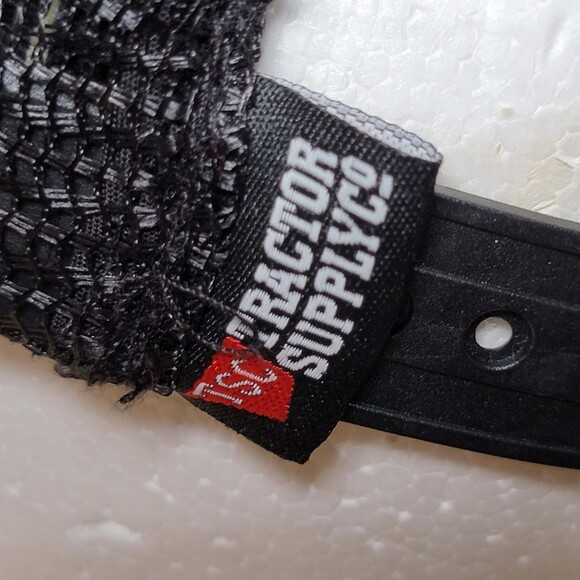 Tractor Supply Co Trucker Hat Black & Grey Classic Logo Snap Back - Picture 5 of 9